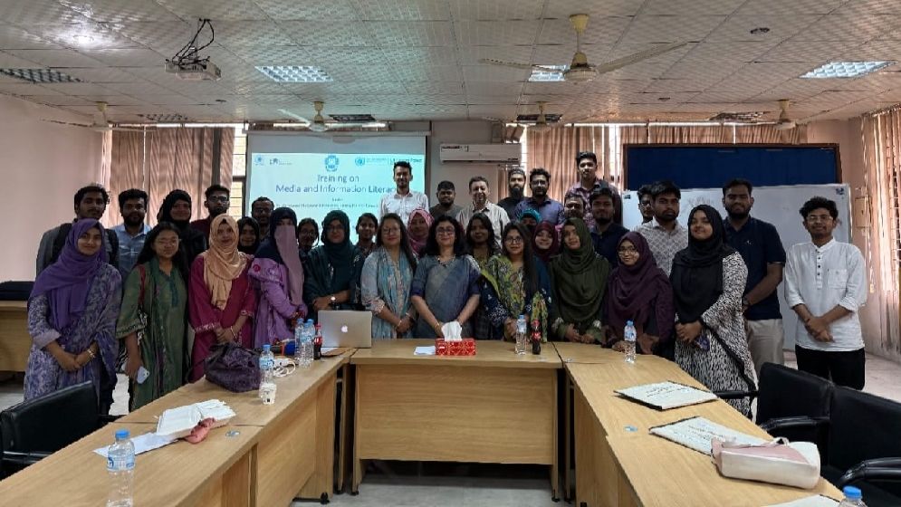JU hosts day-long training on media and information literacy