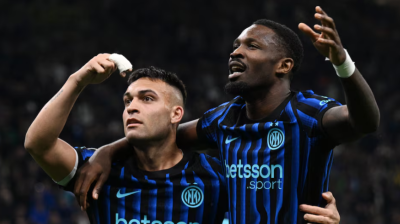 Thuram and Martinez star as Inter dismantle Roma 5-2