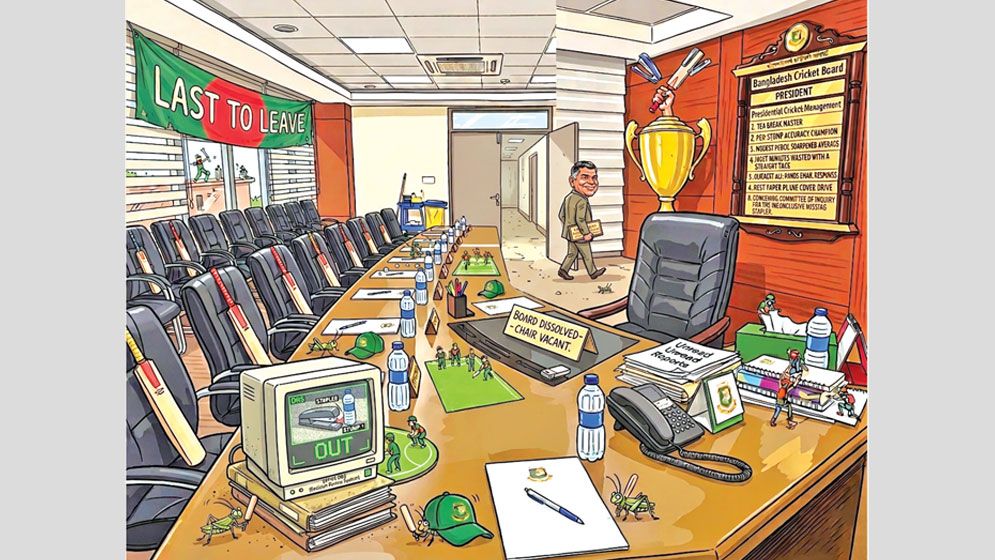 Inside the collapse of the Bulbul board