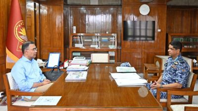 Air chief calls on PM