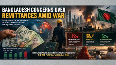Concerns over remittances amid war