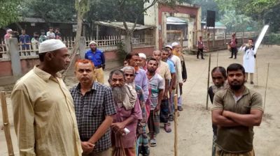 Voting in Sherpur-3 and Bogura-6 constituencies begins