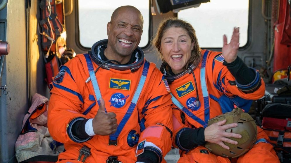 Circling the moon, a Black astronaut inspires millions