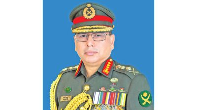 Army chief returns home after US visit