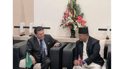 Nepal, Bangladesh foreign ministers meet on sidelines of Indian Ocean Conference