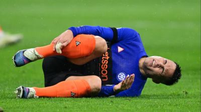 Inter forward Martinez suffers muscle strain days after return