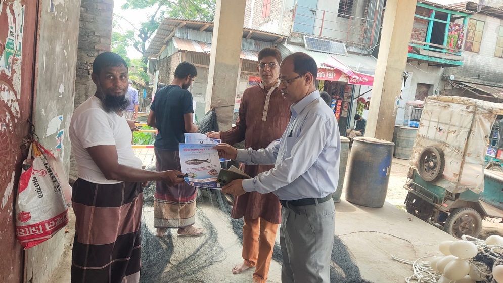 Awareness campaign on jatka protection held in Barguna