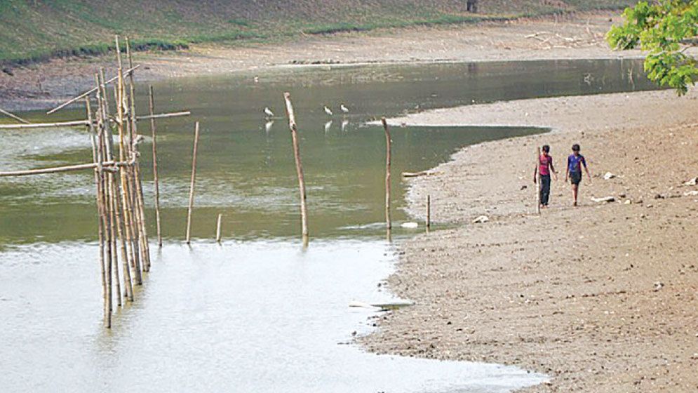 Encroachment, pollution choke River Bhulua in Lakshmipur