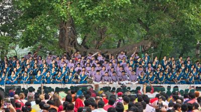 Pahela Baishakh celebration begins at Ramna Batamul