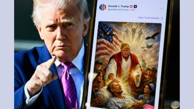 Trump deletes Jesus post of himself after outcry