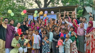 Bangla New Year’s Day celebrated with destitute children in Dhaka’s Uttara