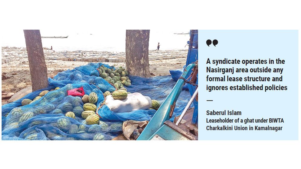 Lakshmipur char farmers hit by rampant ‘extortion’ at Meghna ghat