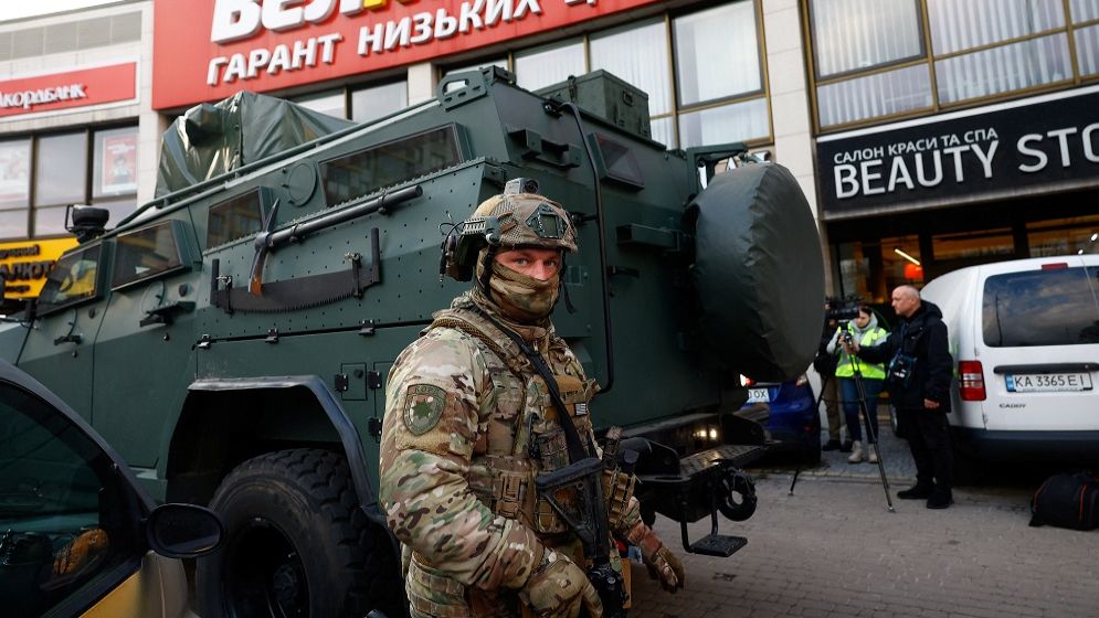 Gunman kills six in Ukraine capital before police shoot him dead