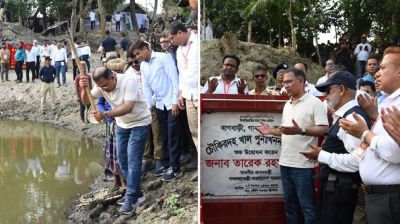 PM inaugurates canal excavation in Bogura