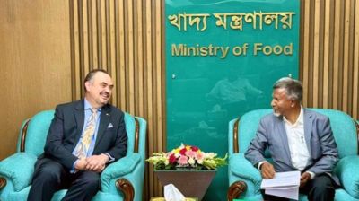 US envoy discusses wheat import issue with state minister for food