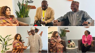 Shama Obaed holds series of meetings to boost ties with African nations