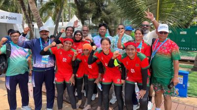 Bangladesh dominate beach kabaddi with twin triumphs