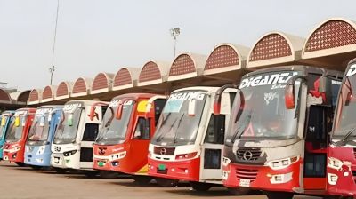 Diesel-run bus fare rises by Tk1 per 9km after fuel price hike