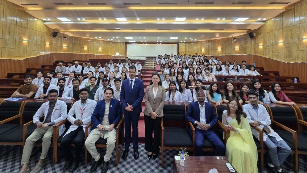 Nepal’s ambassador visits Rangpur Community Medical, Dental colleges