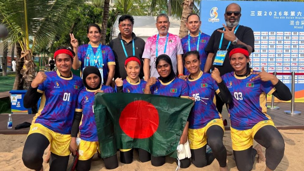 Bangladesh women’s kabaddi team secure bronze