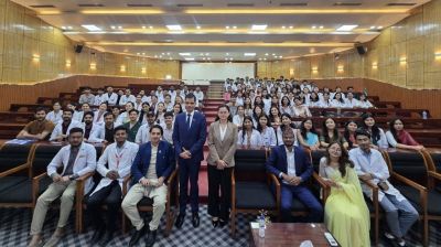 Nepal’s ambassador visits Rangpur Community Medical, Dental colleges