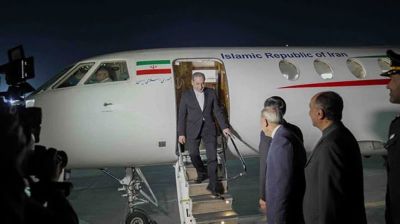 Iran’s Foreign Minister Araghchi arrives in Pakistan