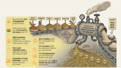 Forgotten nutritional crops: A hidden crisis beyond the rice fields