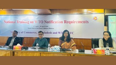 Muktadir for enhancing national capacity on WTO notification requirements