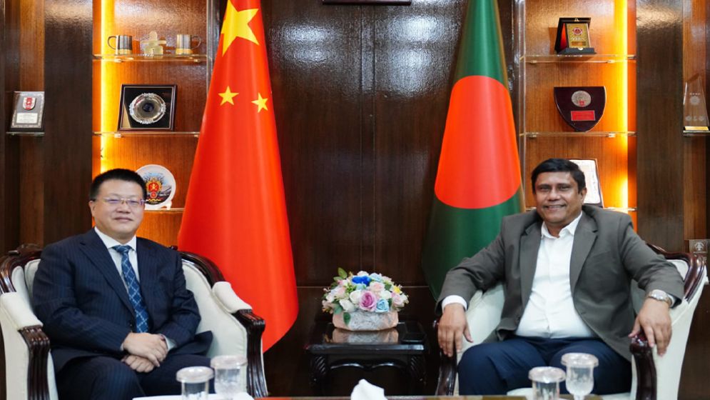 Chinese Ambassador pays courtesy call on PM’s Defence Adviser
