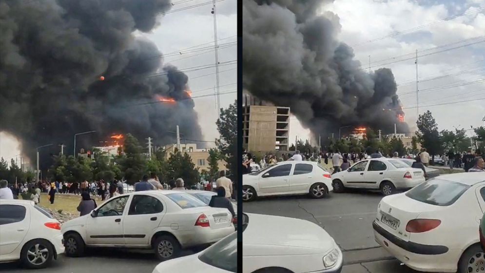 Eight dead in fire at Tehran shopping centre