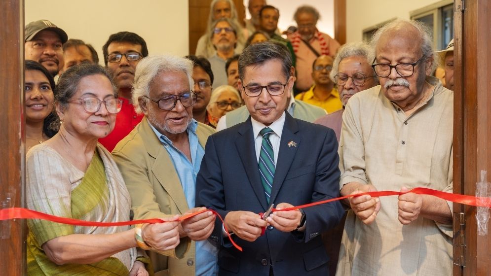 Indira Gandhi Cultural Centre inaugurates ‘Sampriti’ art exhibition in Dhaka