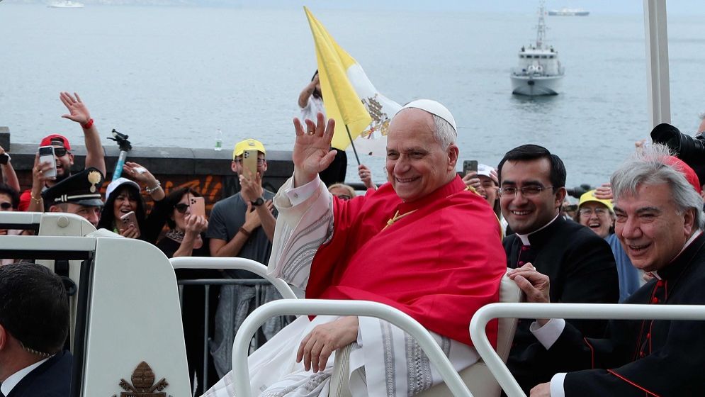 Pope Leo, after US talks, asks God to inspire leaders to calm tensions
