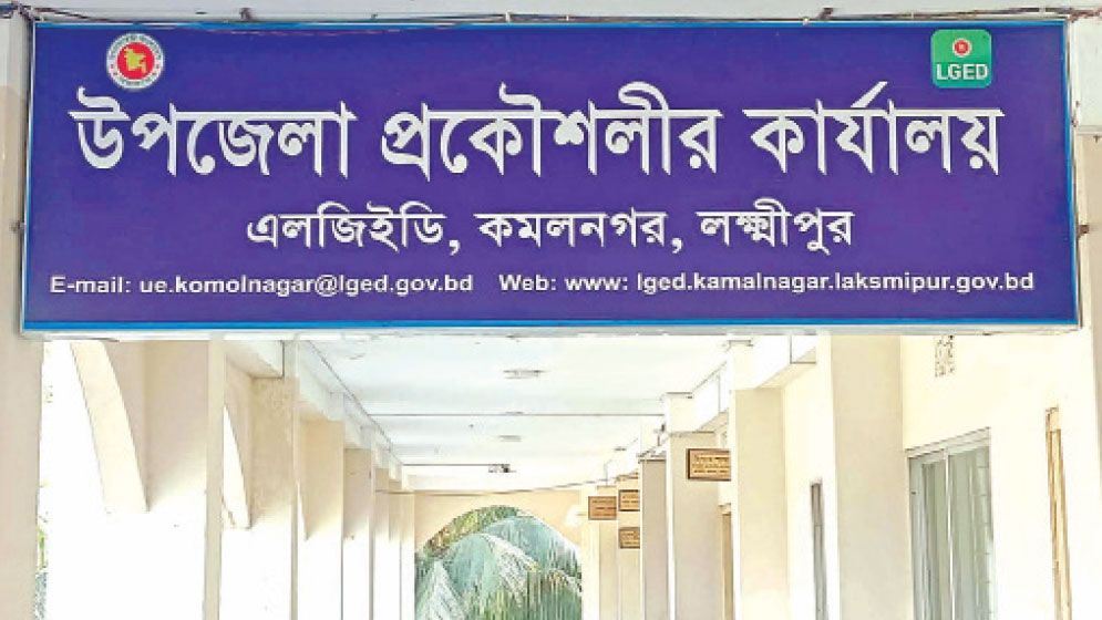 Kamalnagar LGED office grapples with manpower shortage