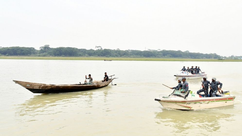 Illegal dragnets worth Tk514cr seized in fisheries conservation drive