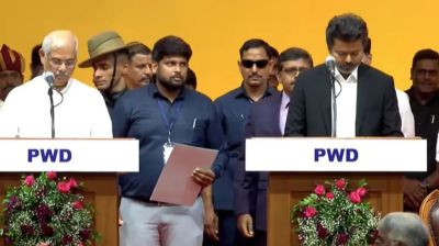 TVK chief Vijay takes oath as CM