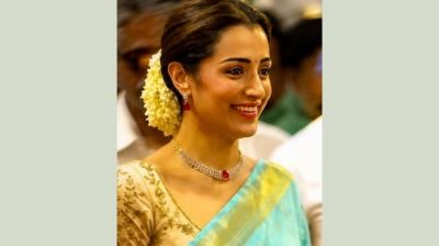 Trisha gets emotional as Vijay gives first address as CM
