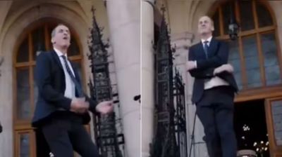 Hungarian politician's dance at Peter Magyar's inauguration goes viral