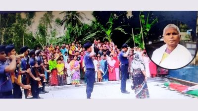 Birangana Tepri Rani laid to rest with state honour in Thakurgaon