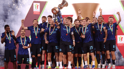 Inter win Italian Cup to secure domestic double