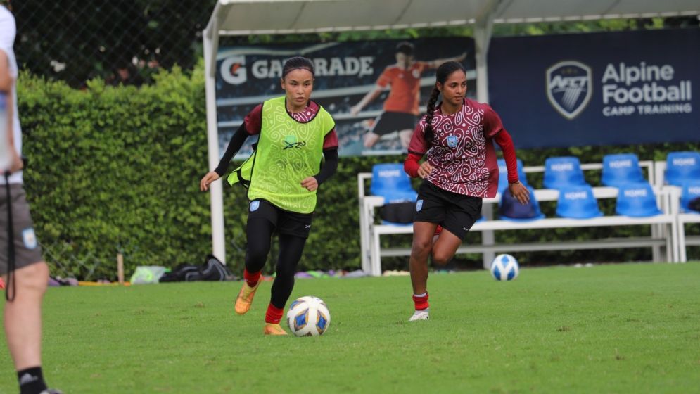 Women booters master tactics amid Thailand heat