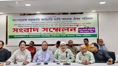 Govt employees place six demands over pay scale