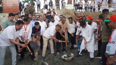 PM opens re-excavation work of Bishwa canal in Chandpur