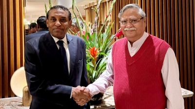Sudan PM pays courtesy call on President in London