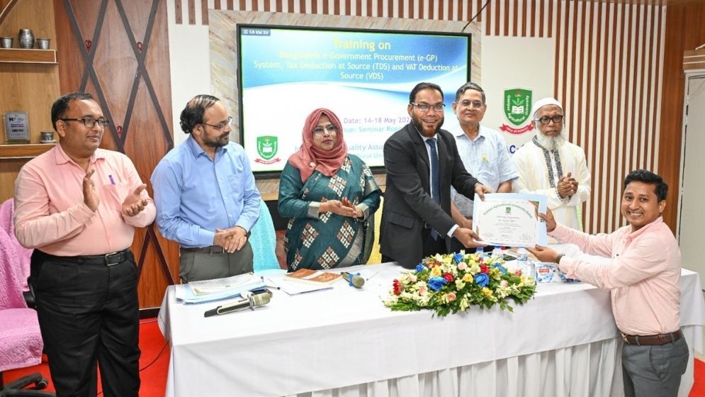 GAU concludes e-GP, VAT management training for officials