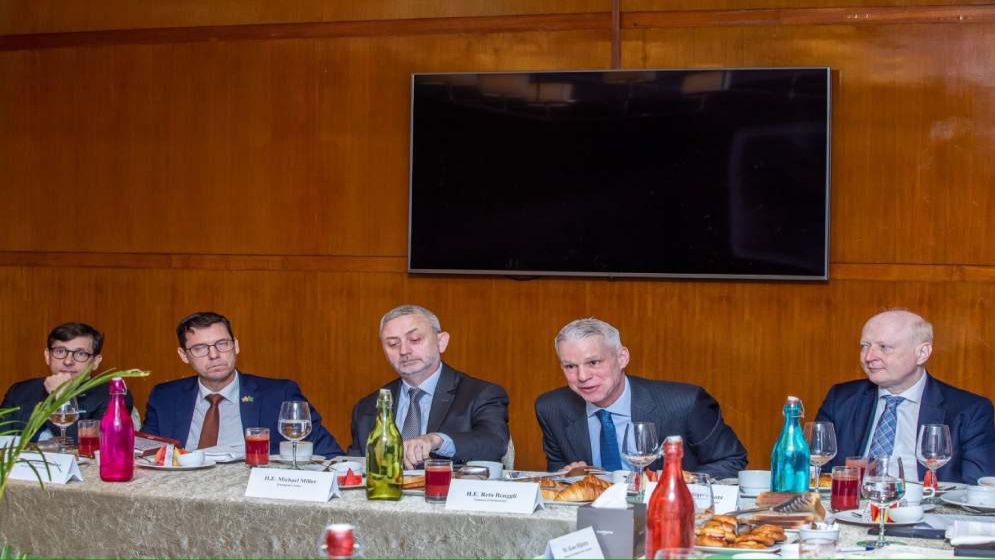 Swiss envoy joins UN Women breakfast meeting in Dhaka