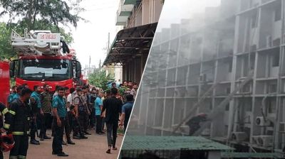 Khulna Medical fire sparks panic, patient dies during evacuation