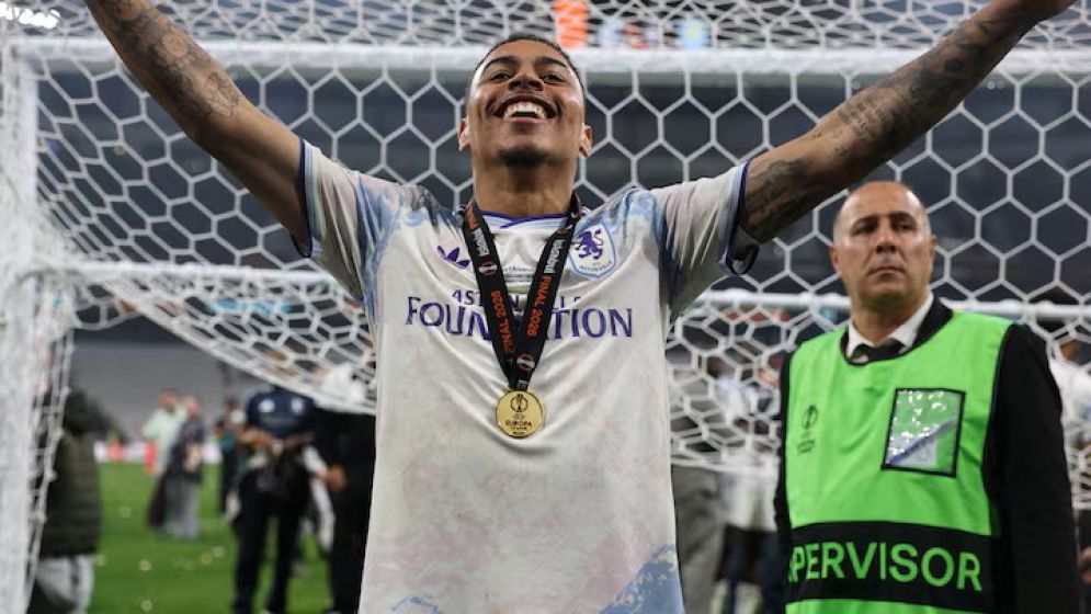 Rogers named Europa League player of the season after inspiring Villa victory