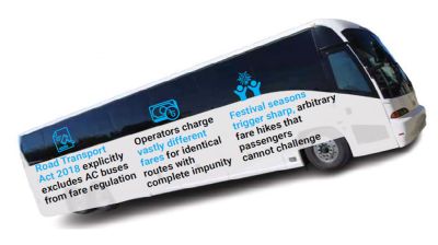 No cap, no limit: AC buses charge whatever they please