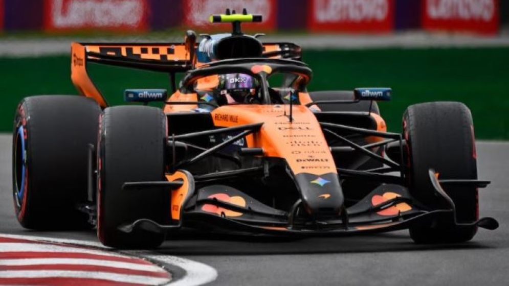 Norris encouraged by McLaren pace