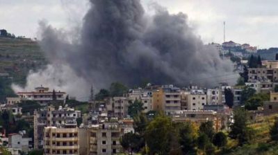 Lebanon civil defense says Israeli strike destroys its Nabatieh facility